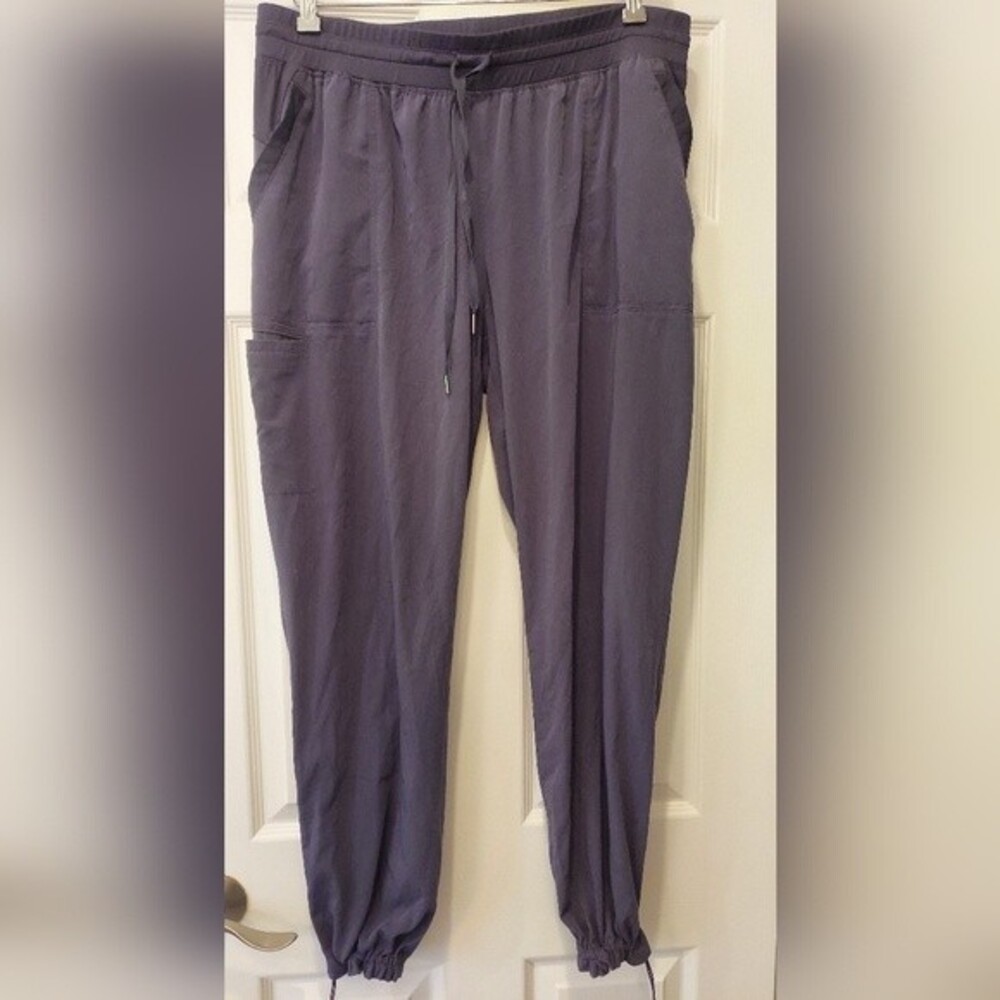 Spread good cheer Women's sclub gray elastic waistband joggers pants size XL